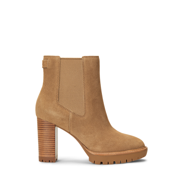 Bottines Layne en daim - Lauren - Modalova