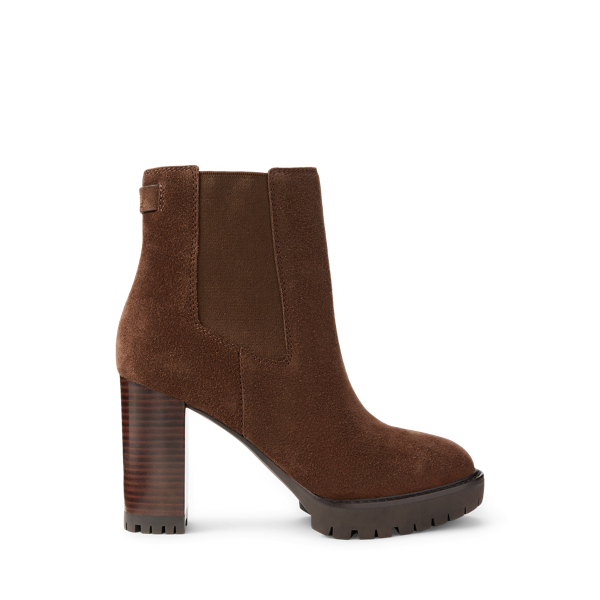 Bottines Layne en daim - Lauren - Modalova