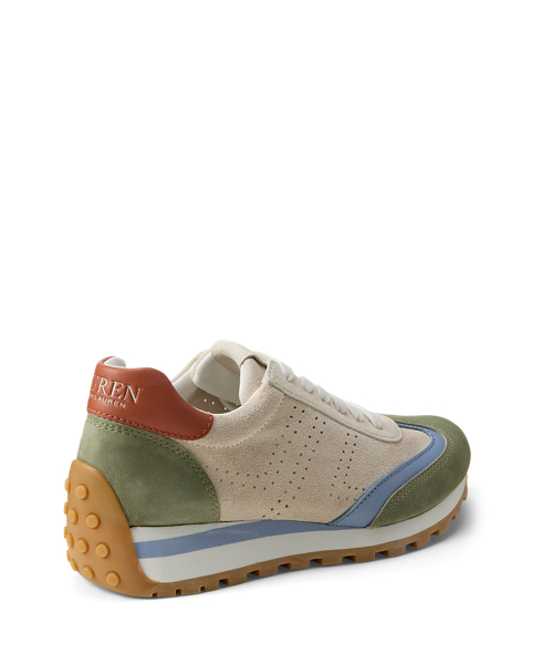Sneaker Dani in camoscio traforato - Ralph Lauren
