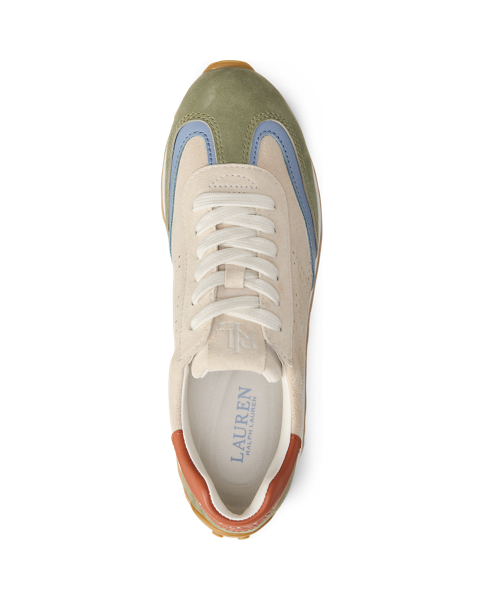 Sneaker Dani in camoscio traforato - Ralph Lauren