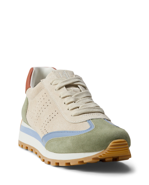 Sneaker Dani in camoscio traforato - Ralph Lauren