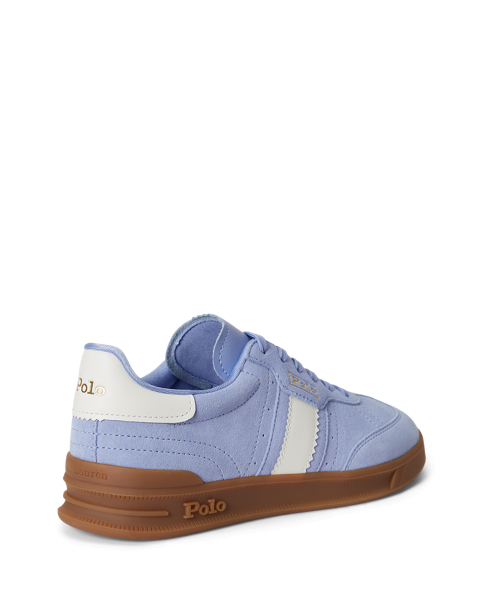 Sneaker Heritage Aera in Camoscio Ralph Lauren