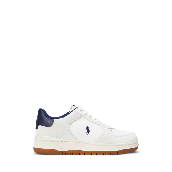 Masters Court Suede-Panelled Trainer - Polo Sport - Modalova