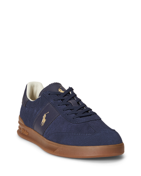 Sneaker Heritage Aera in Camoscio di Ralph Lauren