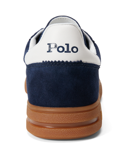 Sneaker Bedford in Camoscio di Ralph Lauren - Eleganza Vinta