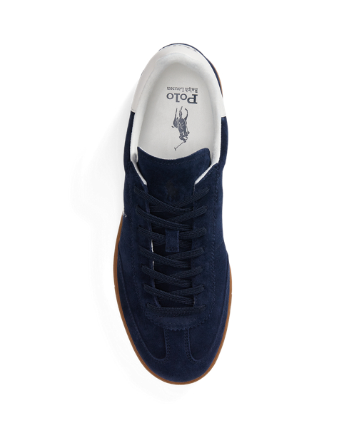 Sneaker Bedford in Camoscio di Ralph Lauren - Eleganza Vinta