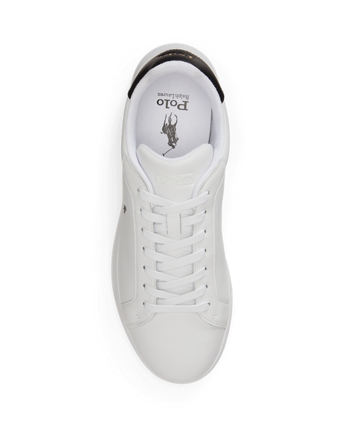Sneaker Heritage Court II in pelle Ralph Lauren