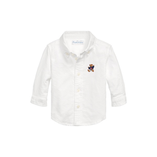 Baby Boy Bear Oxford Shirt