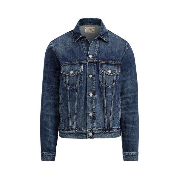 polo jean jacket mens