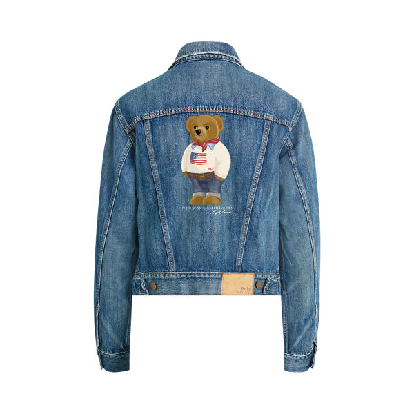 Veste camionneur en denim femmes