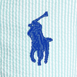 Hawaii-gr&uuml;ner Seersucker