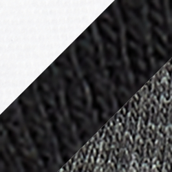 Noir/Gris chiné/Blanc