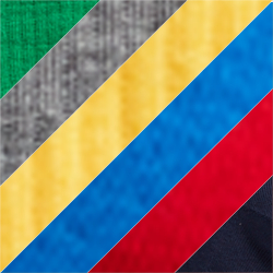 Ylw/Gry/Grn/Blu/Rd/Nvy 99