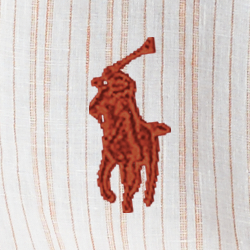 Rayure orange