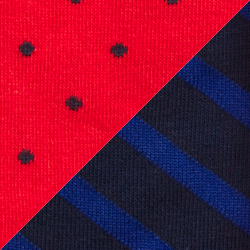 Conj 2 bolas vermelh/azul