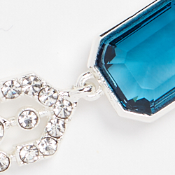 Silver/Blue
