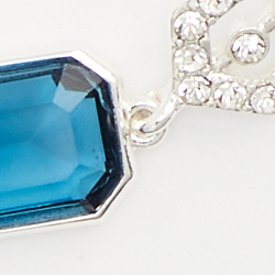 Silver/Blue