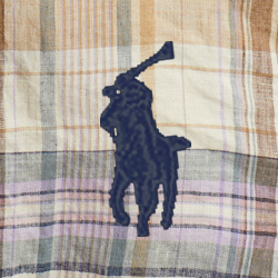 Motif écossais brun multi