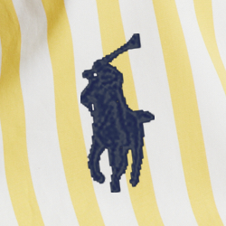 Yellow/White Stripe