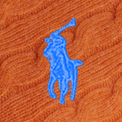 Mélange orange flanelle