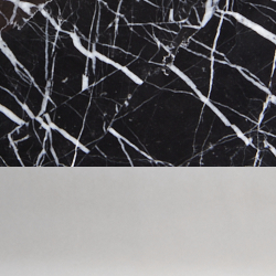 Limestone/Polished Stainless Steel